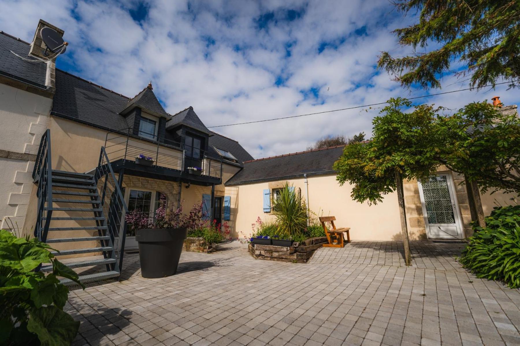 Le Quartier D'Hiver, Maison D'Hotes Cleden-Cap-Sizun Luaran gambar